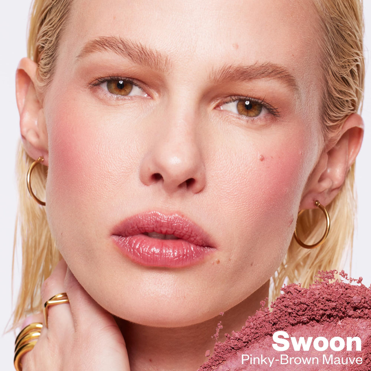 Kosas Blush is Life –Talc-Free Dimensional Blush Baked with Squalane & Hyaluronic Acid – Long Wear, Safe for Sensitive Skin - Swoon