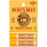 Thumbnail for Burt's Bees Lip Balm - Original Beeswax, Lip Moisturizer With Responsibly Sourced Beeswax, Tint-Free, Natural Origin Conditioning Treatment, 2 Tubes, 0.15 oz.