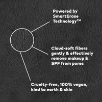 Thumbnail for The Original MakeUp Eraser PRO, Effortlessly Remove All Makeup Using Only Water, Including Waterproof Mascara, Eyeliner, Foundation, Lipstick, Sunscreen,and More! Chic Black, 1ct.