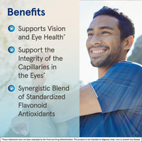 Thumbnail for Jarrow Formulas® Bilberry + Grapeskin Polyphenols, Vision and Eye Health, 60 Veggie Capsules, Up to a 30 Day Supply