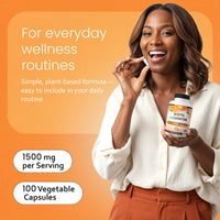 Thumbnail for NaturaLife Labs Acetyl L-Carnitine (ALCAR) 1500 mg per Serving – 100 Capsules – Non-GMO, Gluten-Free, Vegan