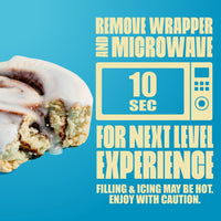 Thumbnail for Legendary Foods 22g Protein Cinnamon Roll - Premium High Protien Bars, Low Carb Meal Replacement Snack, Low Glycemic Index, Gluten Free Snacks - Sweet Zero Sugar, Keto and Diabetic Friendly 10-Pack