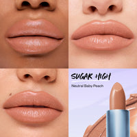 Thumbnail for Kosas Weightless Lip Color Nourishing Satin Lipstick - High Impact Lip Color with Clean Formula - Comfy Feel & Soft Finish - Sugar High