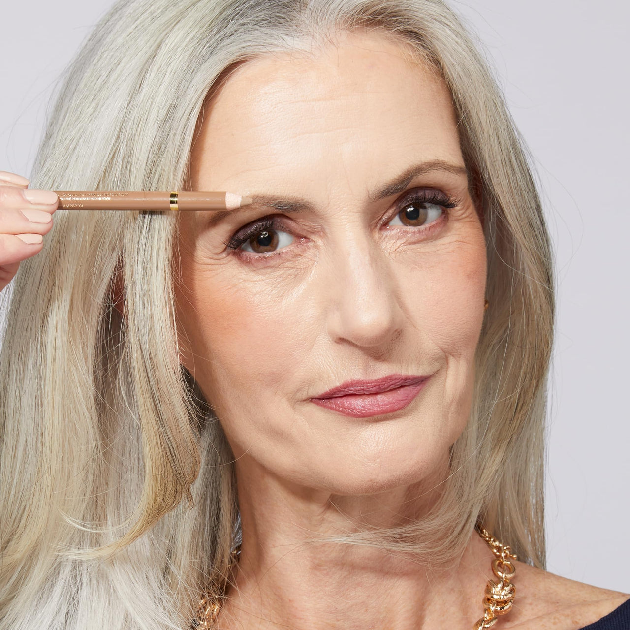 LAURA GELLER NEW YORK Bravo Brows Soft Pencil + Brush, Taupe