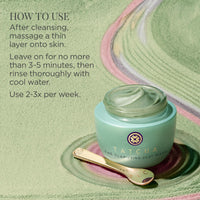 Thumbnail for TATCHA The Clarifying Clay Mask | Exfoliating Pore Treatment Creates a Warming Sensation To Open & Purify Pores, 50 ml | 1.7 oz