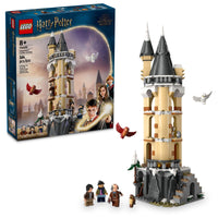 Thumbnail for LEGO Harry Potter Hogwarts Castle Owlery Toy, Wizarding World Fantasy Toy for Girls and Boys, Harry Potter Castle Playset with 3 Characters, Birthday Gift Idea for Kids Ages 8 and Up, 76430