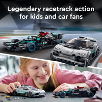 Thumbnail for LEGO Speed Champions Mercedes-AMG F1 W12 E, Performance & Project One Toy Car Set, Mercedes Model Car Building Kit, Collectible Race Car Toy, Great Car Gift for Kids and Teens, 76909