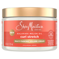 Thumbnail for SheaMoisture Curl Stretch Multi-tasking Volume Cream Kalahari Melon Oil and a Tropical Vacation Scent With Hydrating Hyaluronic Serum, Defines Type 4 Curls For Days 11 Fl Oz
