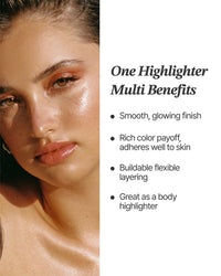Thumbnail for Glint Marble Highlighter (Afternoon Bronze, 0.08oz) - Korean Makeup. Inspired Baked for Smooth, Radiant Glow, Long-Lasting Wear. Enriched with Micro Pearl Particles