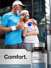 Thumbnail for Horbäach Triple Boron Complex 6 mg Supplement | 300 Tablets | for Men and Women | Vegetarian, Non-GMO & Gluten Free | Triple Action Boron Citrate, Boron Glycinate, Boron Asparate