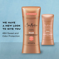 Thumbnail for SheaMoisture Antiperspirant Deodorant Stick Fresh Coconut & Hibiscus 2 Count for 48HR Sweat & Odor Protection with No Parabens & No Mineral Oil 2.6 oz