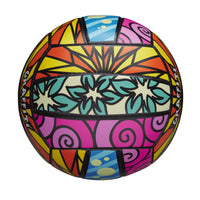 Thumbnail for Wilson Sporting Goods Graffiti Volleyball- Pink/Blue/Yellow,1 Pack - OS,WTH46341B
