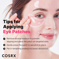 Thumbnail for COSRX Pink Peptides Collagen Hydrogel Eye Patch for Puffy Eyes and Dark Circles, Under Eye Mask, 60 Under Eye Patches, Korean Skin Care