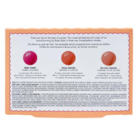 Thumbnail for Summer Fridays Limited Edition The Sweet Summer Minis Lip Butter Balm Set - Berry Sorbet, Peach Granita & Sea Salt Caramel