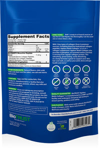 Thumbnail for BioTrust Ageless Multi Collagen 5-in-1 Protein Powder (Fruit Punch) BlenderBottle Bundle