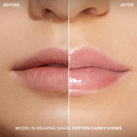 Thumbnail for Too Faced Lip Injection Maximum Plump Extra Strength Lip Plumper Gloss | Hydrating + Plumping, 0.14 Fl Oz, Cotton Candy Kisses
