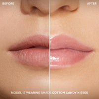 Thumbnail for Too Faced Lip Injection Maximum Plump Extra Strength Lip Plumper Gloss | Hydrating, Volumizing, + Plumping, 0.14 Fl Oz, Cotton Candy Kisses