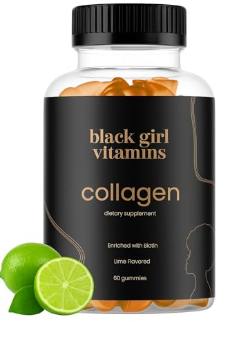 Image 1 of Default Title for the product Black Girl Vitamins Collagen Gummies for Hair, Skin, and Nail Support, 60ct