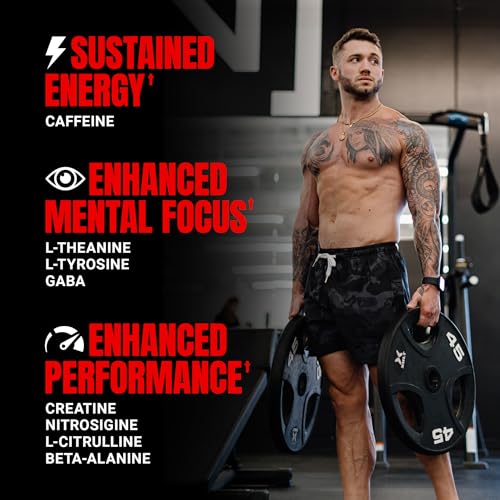 Image 3 of ProSupps Mr. Hyde Signature Pre Workout Powder with Creatine, Blue Razz