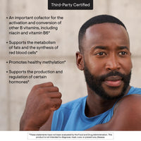Thumbnail for THORNE - Riboflavin 5'-Phosphate - Bioactive, Tissue Ready Form of Vitamin B2 for Methylation Support* - Vitamin B2 Supplement - Third-Party Certified - Gluten, Dairy & Soy-Free - 60 Capsules