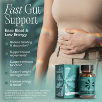Thumbnail for BIOMA Probiotics - Digestive Health Probiotic - Gut Support for Men & Women with Xylooligosaccharides, Tributyrin & Bifidobacterium - Vegan & Gluten Free - 60 Delayed-Release Capsules (30-Day Supply)