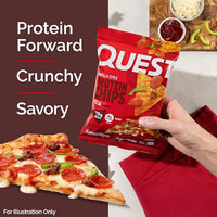 Thumbnail for Image 4 of Quest Pizza Tortilla Style Protein Chips, 1.01 oz bags, 12 Count