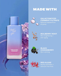 Thumbnail for Then I Met You The Giving Essence, Hydrating and Brightening Face Treatment with Niacinamide & Fermented Ingredients, Vegan & Clean Skincare, 3.38 oz