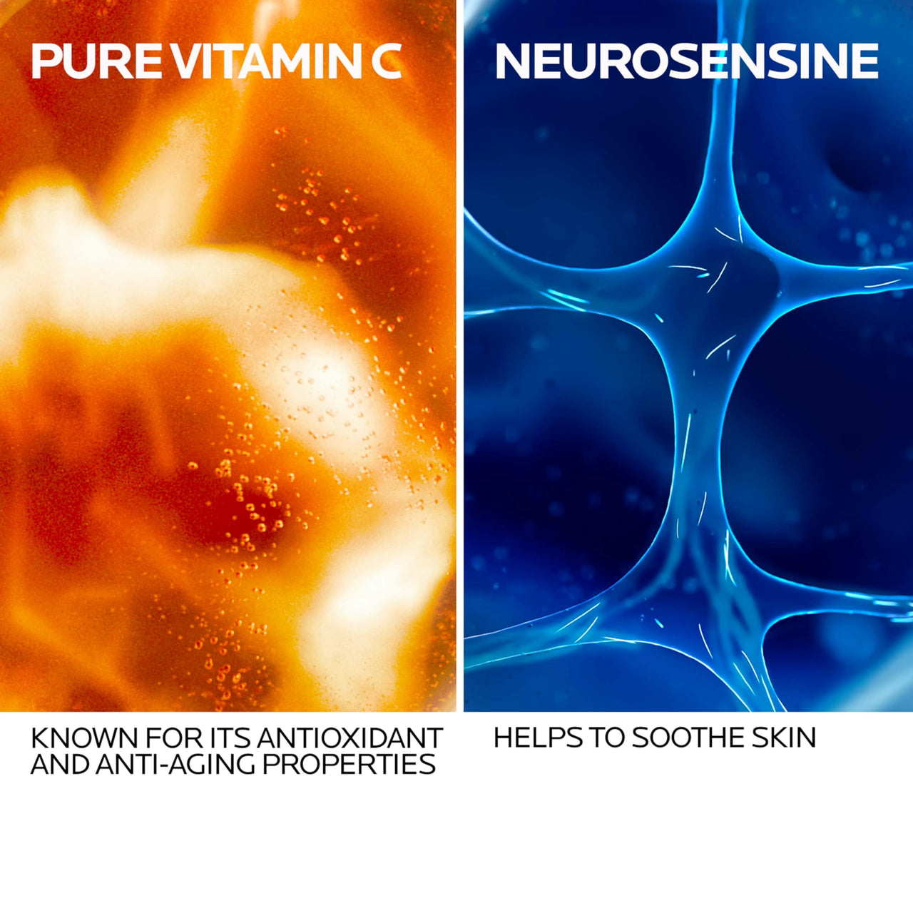 La Roche-Posay Pure Vitamin C Serum For Face With Hyaluronic Acid & Salicylic Acid, Hydrating & Brightening Serum, Boost Radiance & Reduce Wrinkles, Paraben Free