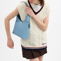 Thumbnail for COACH Womens Brooklyn Shoulder Bag 28 Bluebell One Size