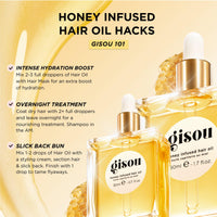 Thumbnail for Gisou Honey Infused Hair Oil - Enriched with Mirsalehi Honey for Deep Nourishment, Hydration, Frizz Control, Heat Protection and Shine - For Damaged and Dry Hair (1.7 fl oz)