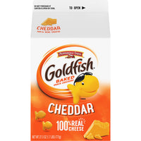 Thumbnail for Goldfish Cheddar Cheese Crackers, 27.3 Oz Carton