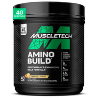 Thumbnail for MuscleTech BCAA Powder for Men & Women, Tropical Twist - Amino Acids Nutritional Supplement with Electrolytes for Energy, Muscle Gain & Recovery - Sugar-Free Gym Pre-Workout - 40 Servings