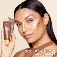 Thumbnail for L'Oreal Paris Makeup True Match Lumi Glotion, Natural Glow Enhancer, Illuminator Highlighter, Bronzing Drops For a Sun-Kissed Glow, 905 Rich