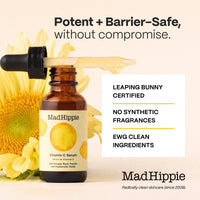 Thumbnail for Mad Hippie Vitamin C Serum for Face – C + E + Ferulic Acid, Hyaluronic Acid, Stable Low-Irritation Formula, Brightening, 1.02 Fl Oz