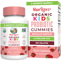 Thumbnail for MaryRuth Organics Kids Probiotics for Digestive Health | USDA Probiotic Gummies | 2 Month Supply | Kids Probiotics | Immune Support | Gut Health Supplement | Vegan | Non-GMO | Gluten Free | 60 Count