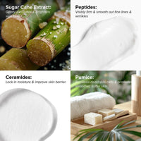 Thumbnail for DRMTLGY Microdermabrasion Facial Scrub and Face Mask. Non-Abrasive Face Exfoliator Improves Acne Scars, Blackheads, Pore Size, and Skin Texture. 2 oz