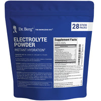 Thumbnail for Dr. Berg Sugar Free Electrolyte Powder Packets (Variety Pack) - Daily Electrolyte Drink Mix - 28 Total Hydration Pouches Sugar Free - Keto Electrolytes Powder Packets No Sugar - 7 Delicious Flavors