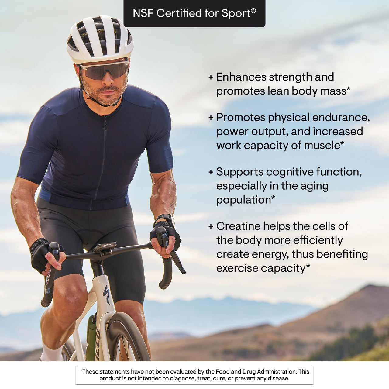 THORNE Creatine - Micronized Creatine Monohydrate Powder - Support for Muscles & Cognitive Function* - for Women & Men - Pineapple Orange - NSF Certified for Sport - 5 g per Serving - 60 Servings