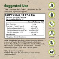 Thumbnail for Master Supplements Truflora, 15 Billion CFU, 3 Probiotics, 2 Enzymes, 32 - V-Caps