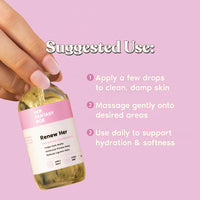 Thumbnail for Her Fantasy Box Renew Her | Natural Rejuvenating Yoni Oil for Dark Spots, Ingrown Hair, and Skin Brightening - Nourishing, Moisturizing Formula for All Skin Types