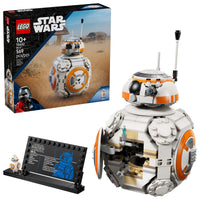 Thumbnail for LEGO Star Wars BB-8 Astromech Droid Building Toy for Boys & Girls - Play & Display Building Kit W/Spinning Head Action & Burner Arm for Kids & Fans, Ages 10+ - Gift Idea for Birthdays - 75452
