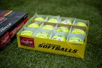 Thumbnail for Rawlings | Official DREAM SEAM Fastpitch Softballs | 12