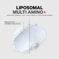 Thumbnail for Codeage Liposomal Multi Amino Powder Supplement - BCAA & EAA Supplement All 9 Essential Amino Acids, Branched-Chain Amino Acid, Pre & Post Workout, Unflavored, Liposomal Delivery, Non-GMO, 6.15 oz