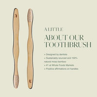 Thumbnail for Image 3 of Plus Ultra Bamboo Toothbrush - BPA Free Soft Bristle for Adults
