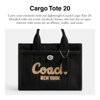 Thumbnail for Coach Cargo Tote 20, Black