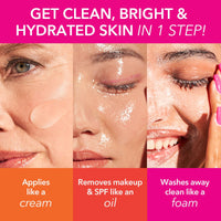 Thumbnail for Dr Dennis Gross Vitamin C Lactic Creamy Cleansing Oil, Removes Makeup & SPF, 6 Fl Oz