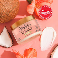 Thumbnail for SheaMoisture Leave-In Conditioner Bundle, Coconut & Hibiscus Curl Enhancing Smoothie for Curly Hair, Frizz Control + Jamaican Black Castor Oil Strengthen & Restore for Hair Repair
