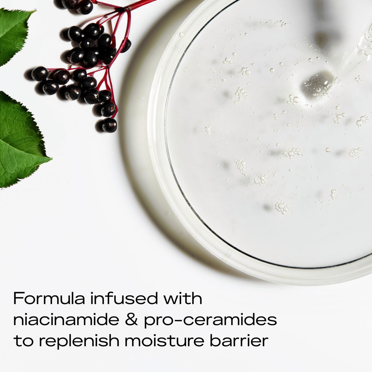 SheaMoisture Melanin Care Gentle Cream Cleanser Nourished & Radiant for Cleansing & Replenishing Skin's Moisture Barrier, with Pro-Ceramides +Elderberry Complex, 6 oz