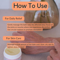 Thumbnail for Vitality Extracts Frankincense Balm - 2oz, Boswellia Serrata, Beeswax, Olive Oil, Moisturizer for Dry, Cracked Skin, All Skin Types