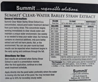 Thumbnail for Summit Clear-Water Barley Straw Extract Concentrate - 1 Quart, Natural Pond Water Clarifier